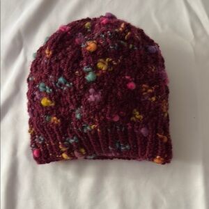 New Hand Knit Colorful Kids Beanie
